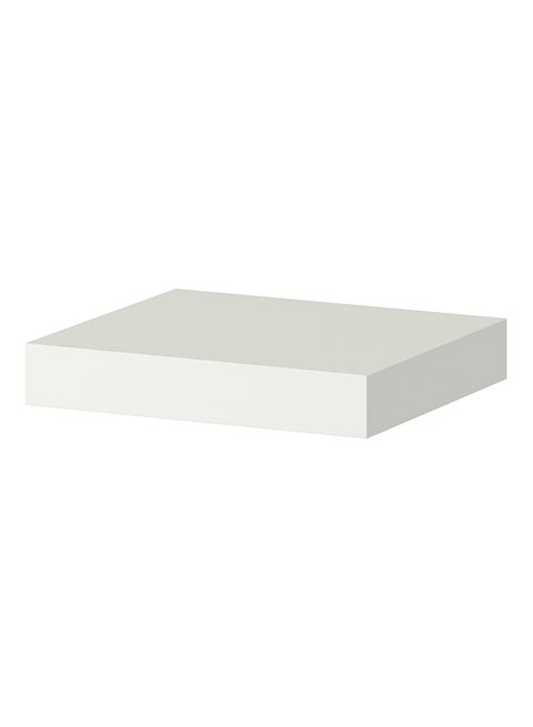 Acrylic Wall Shelf White 30x26x5centimeter