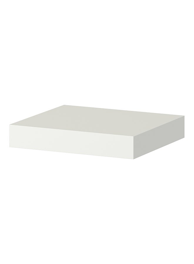 Acrylic Wall Shelf White 30x26x5centimeter - Image 1