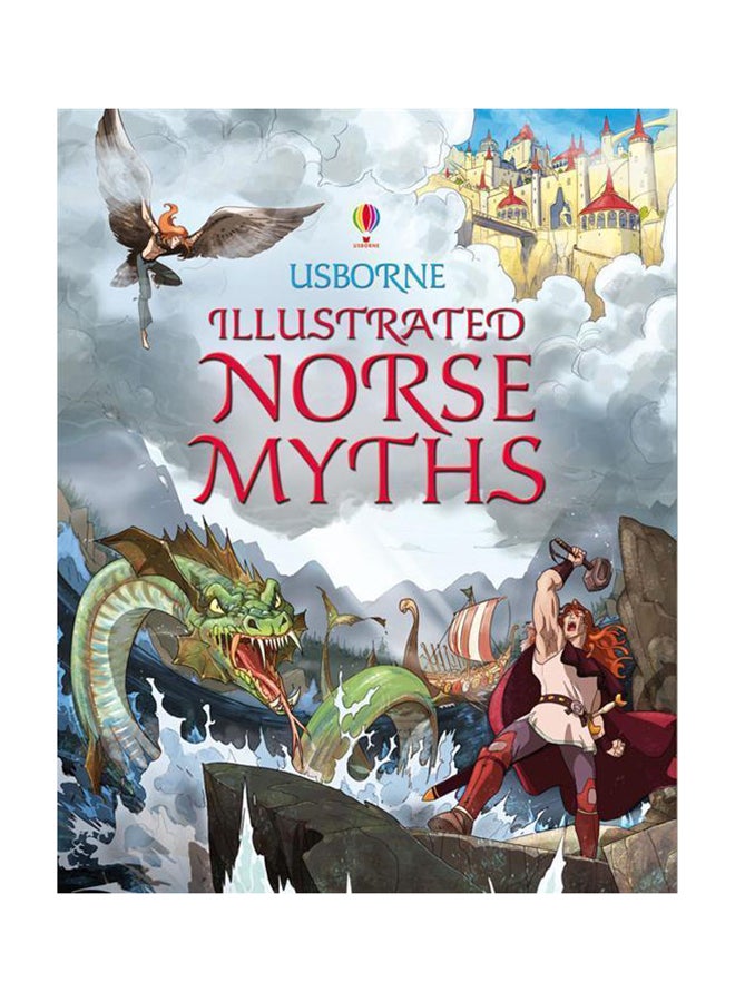 Illustrated Norse Myths (Usborne Illustrated Story Collections) hardcover english