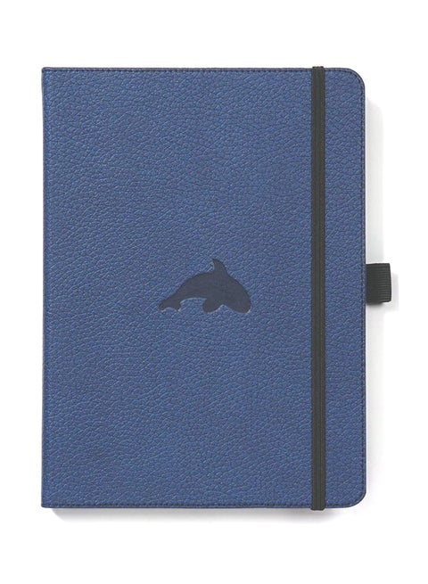 Wildlife Whale Notebook Blue