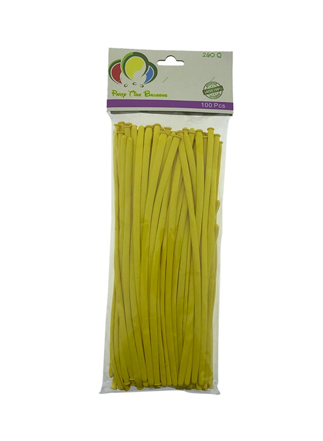 بارتي تايم طقم بالونات للزينة مكون من 100 قطعة 12بوصة