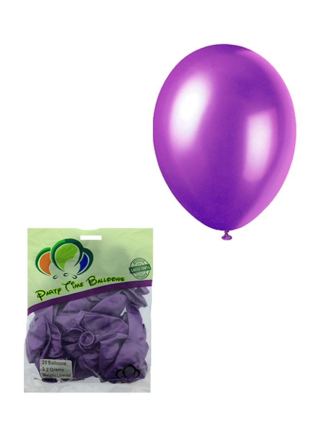 Party Time - 25-Piece Decorative Balloon Set 12inch - Image 1