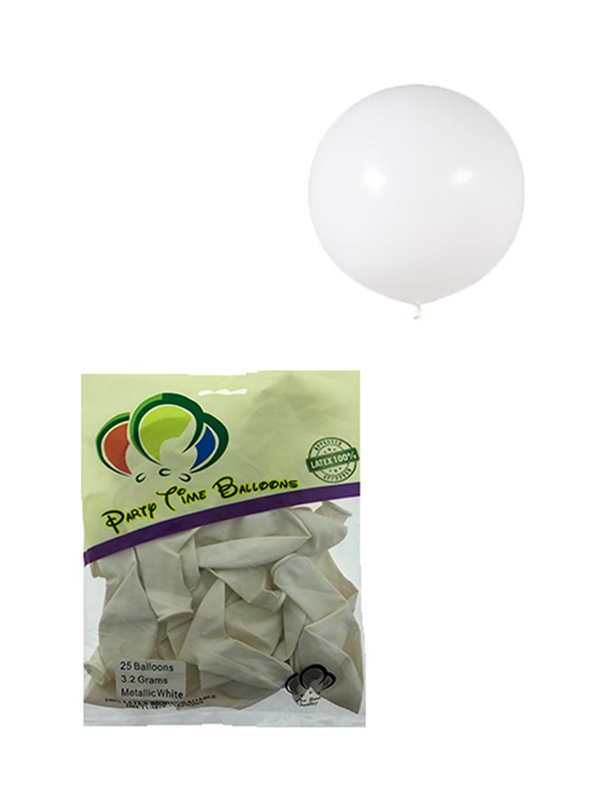 Party Time - 25-Piece Decorative Foil Balloon For Party Set 12inch - Image 1