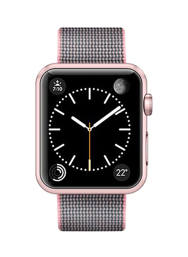 Casetify - Apple Watch Band Nylon Fabric All Series 38-40mm Pink - Image 1