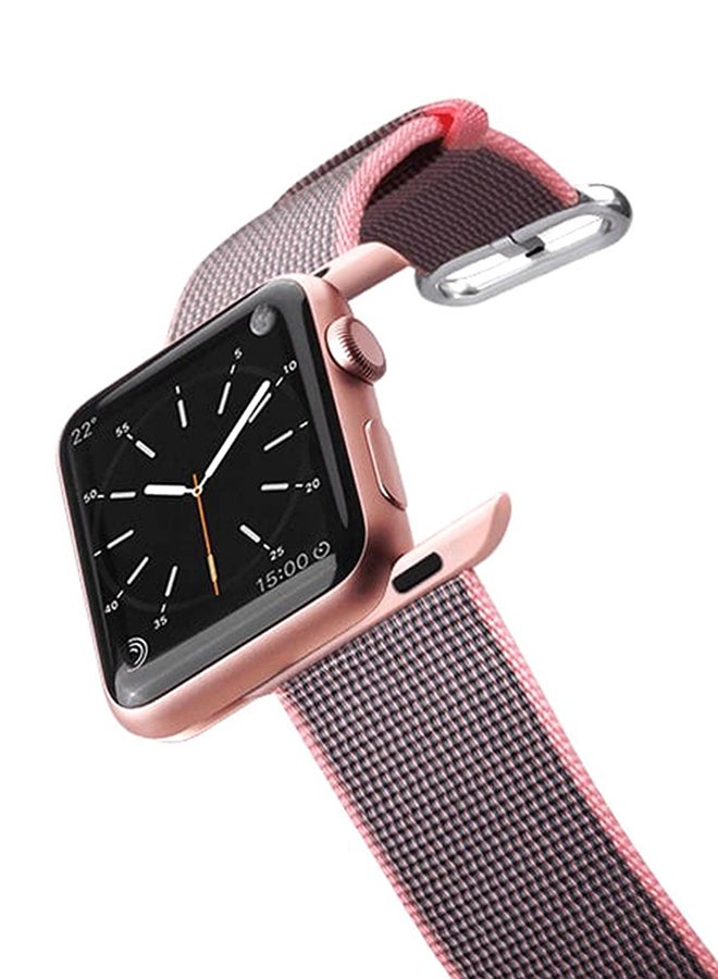 Casetify - Apple Watch Band Nylon Fabric All Series 38-40mm Pink - Image 1