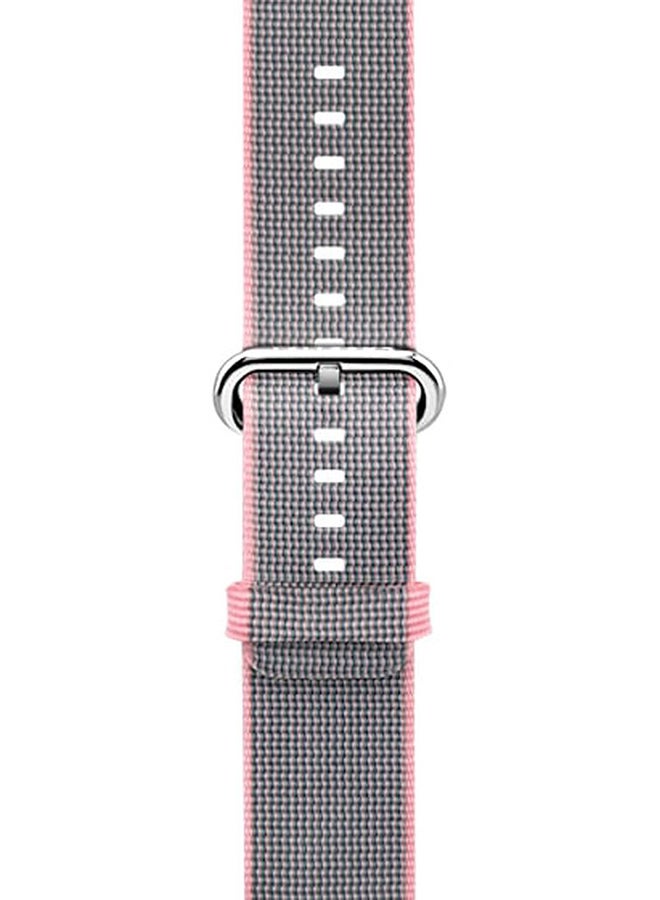 Casetify - Apple Watch Band Nylon Fabric All Series 38-40mm Pink - Image 1