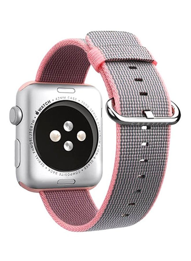Casetify - Apple Watch Band Nylon Fabric All Series 38-40mm Pink - Image 1