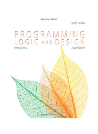 Programming Logic And Design, Introductory Paperback English by Joyce Farrell - 1-Jan-14 - v1530106646/N15420156A_1