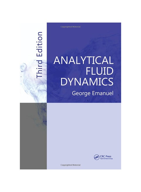 Analytical Fluid Dynamics Hardcover English by George Emanuel - 10/28/2015