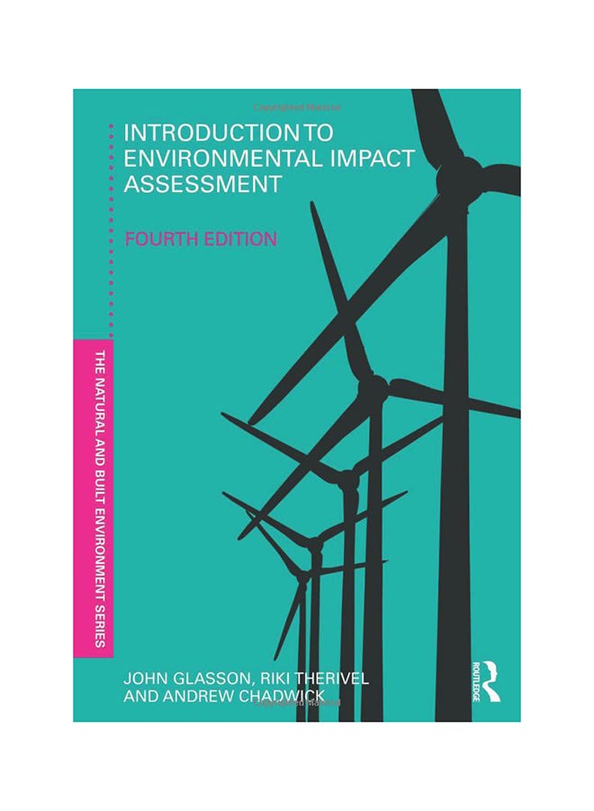 Introduction To Environmental Impact Assessment Hardcover English by John Glasson - 12/1/2012