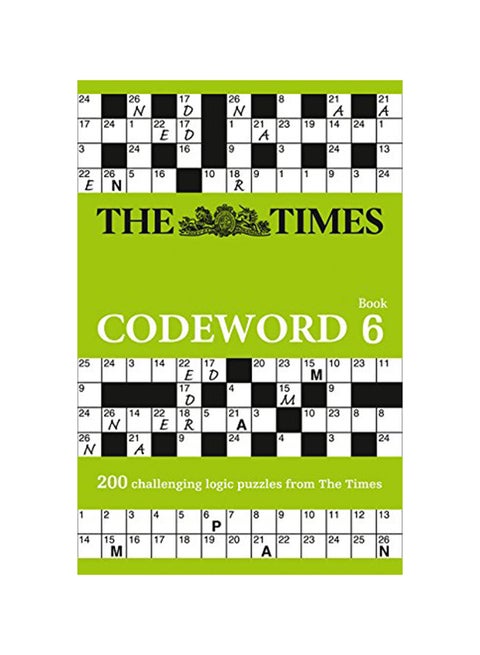 The Times Codeword 6 Paperback English by The Times Mind Games - 10/1/2015