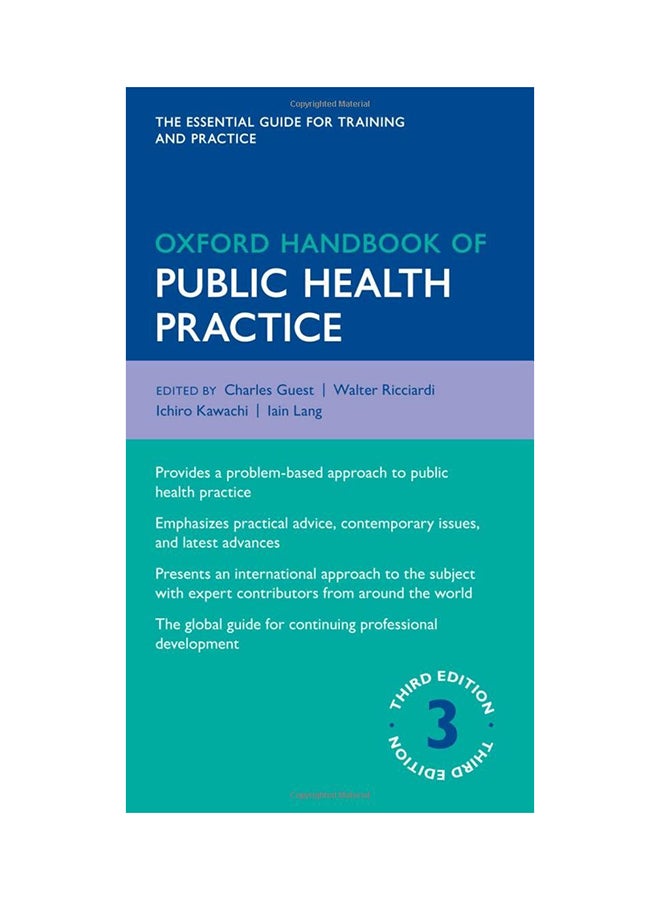 Oxford Handbook Of Public Health Practice Paperback English - 3/22/2013 
