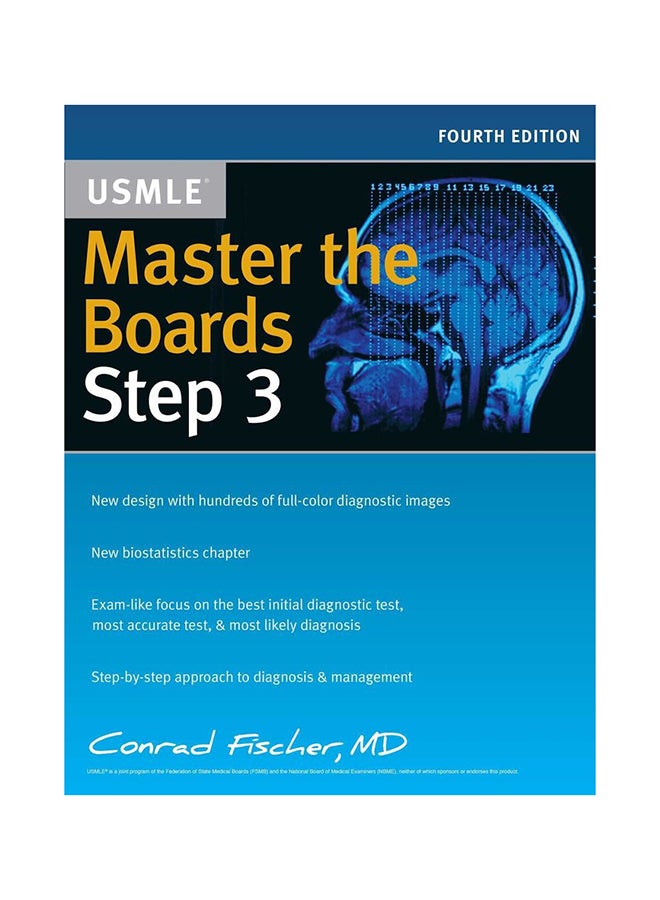 كتاب اجتياز اختبار الرخصة الطبية الأمريكي الخطوة 3 غلاف ورقي الإنجليزية - 2/15/2017