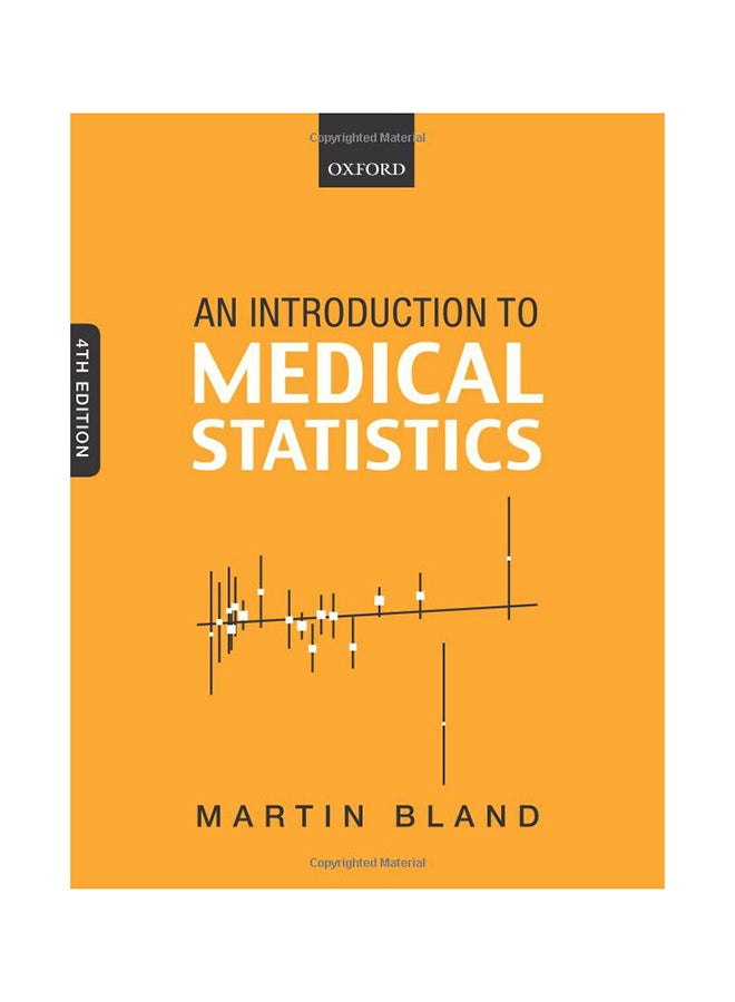 An Introduction To Medical Statistics Paperback English by Martin Bland - 8/23/2015 