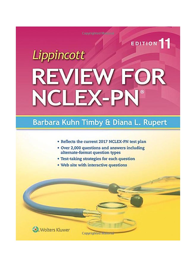 Review For NCLEX-PN Paperback English by Diana L. Rupert - 3/16/2017 