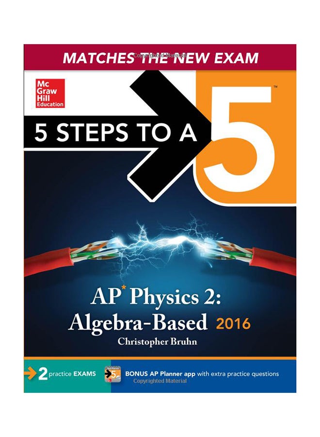 5 Steps To A 5 AP Physics 2 : Algebra-Based Paperback English by Christopher Bruhn - 3/1/2016 