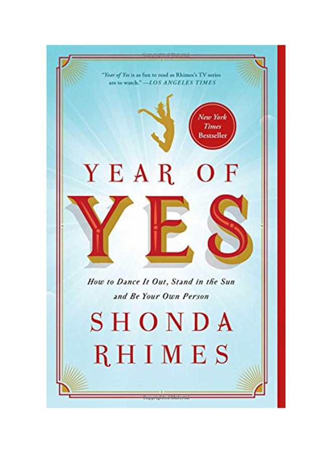 null - Year Of Yes Paperback English by Shonda Rhimes - 9/13/2016 - Image 1
