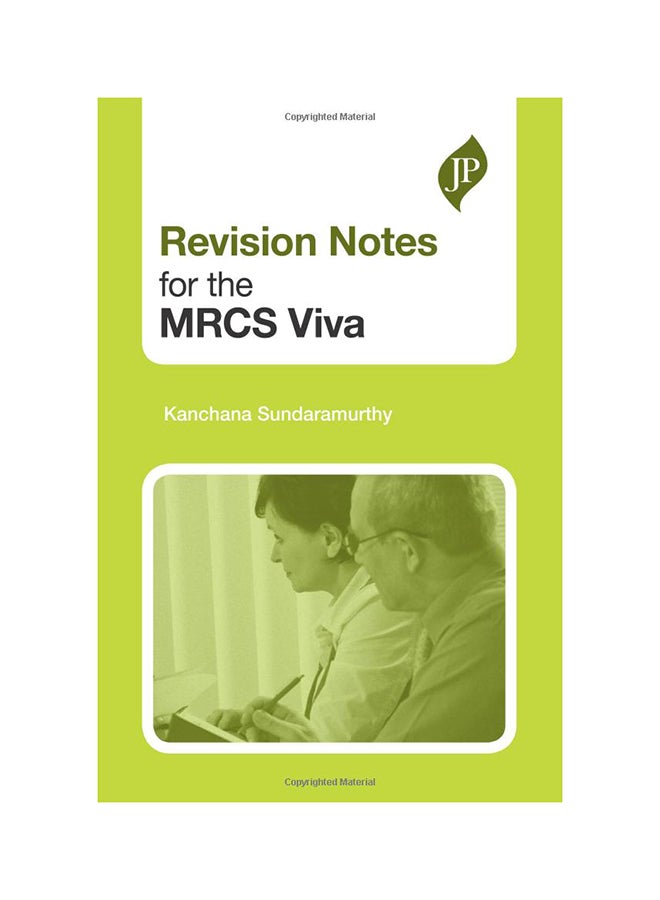 Revision Notes For The MRCS Viva Paperback English by Kanchana Sundaramurthy - 1-Mar-11