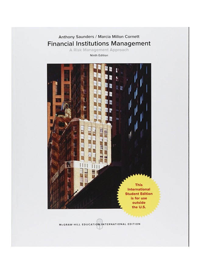 Financial Institutions Management: A Risk Management Approach Paperback English by Saunders - 9/4/2017 