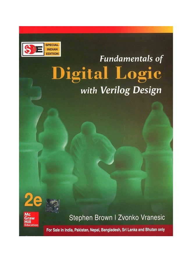 Fundamentals Of Digital Logic With Verilog Design Paperback English by Stephen Brown - 7/25/2007