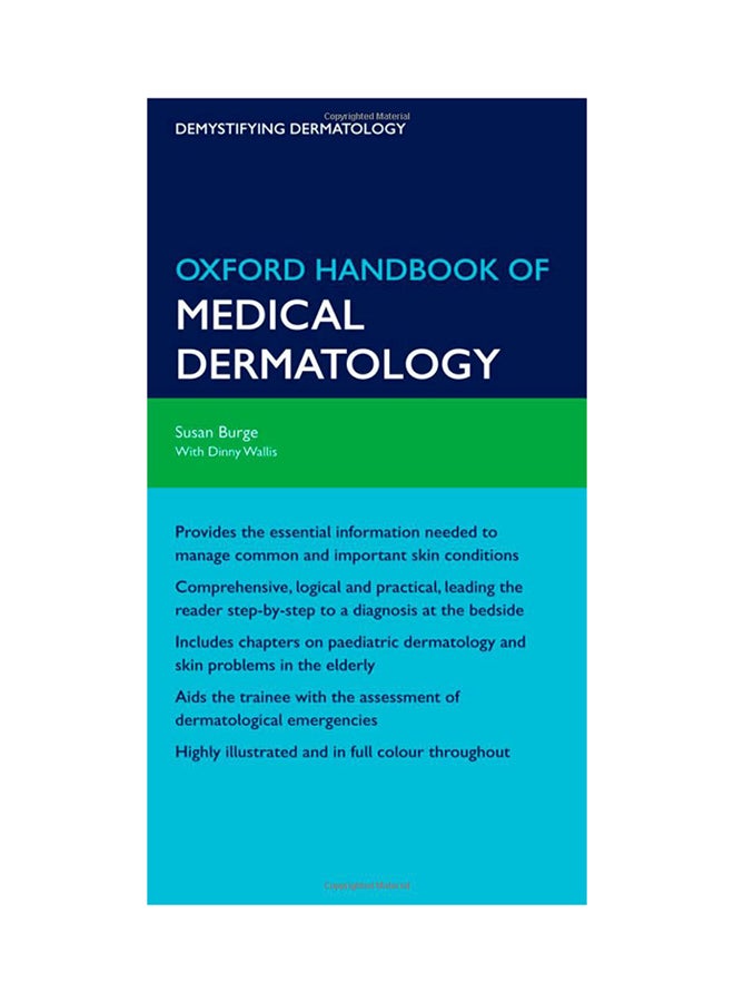 Oxford Handbook Of Medical Dermatology Paperback English by Susan Burge - 12/9/2010 