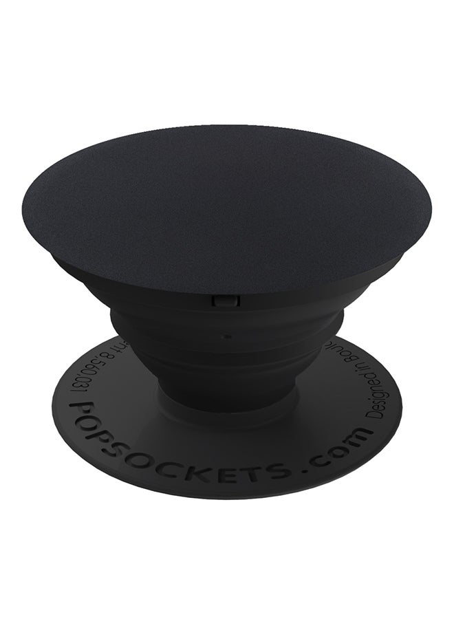 POPSOCKETS - Grip Holder Mount For Smartphones Black Aluminum - Image 1