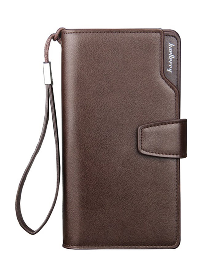 baellerry - Bifold Business Leather Wallet Brown - Image 1