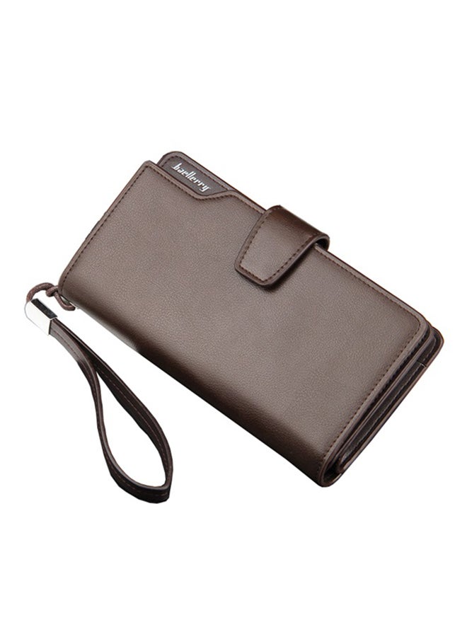baellerry - Bifold Business Leather Wallet Brown - Image 1