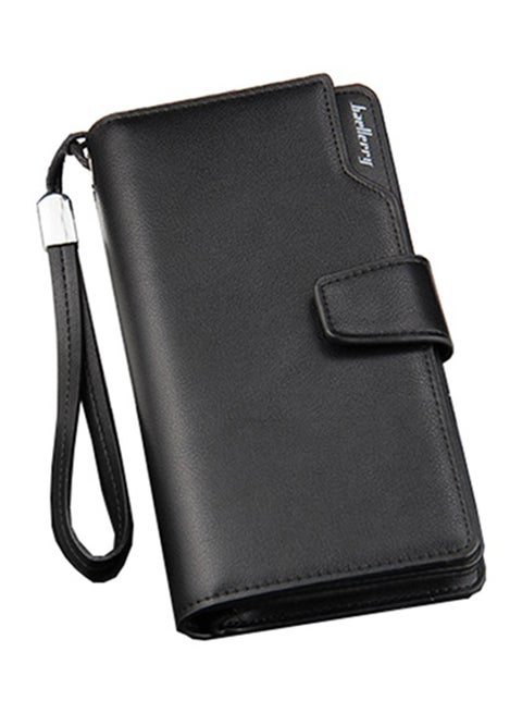 Bifold Business Leather Wallet Black