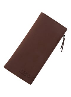 BOGESI Long Leather Wallet Brown  - Image 1
