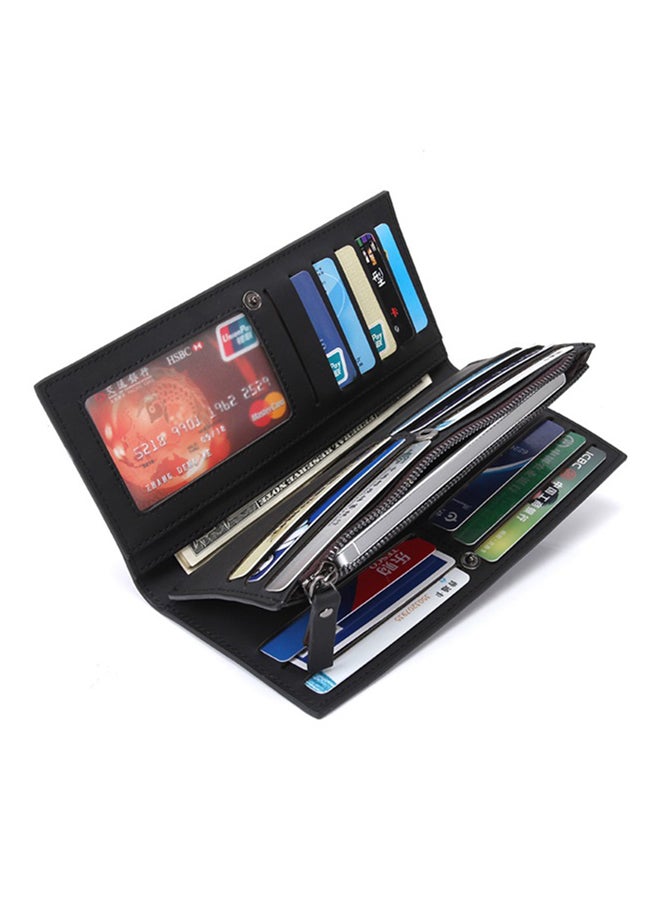 BOGESI Long Leather Wallet Blue - Image 2