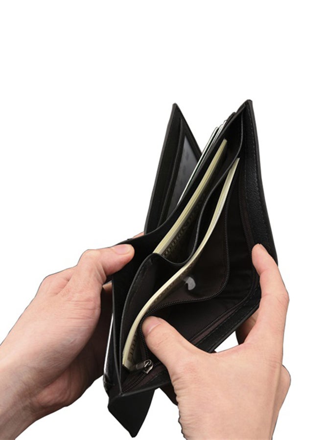 DG & MR Bi-Fold Leather Wallet Brown - Image 3