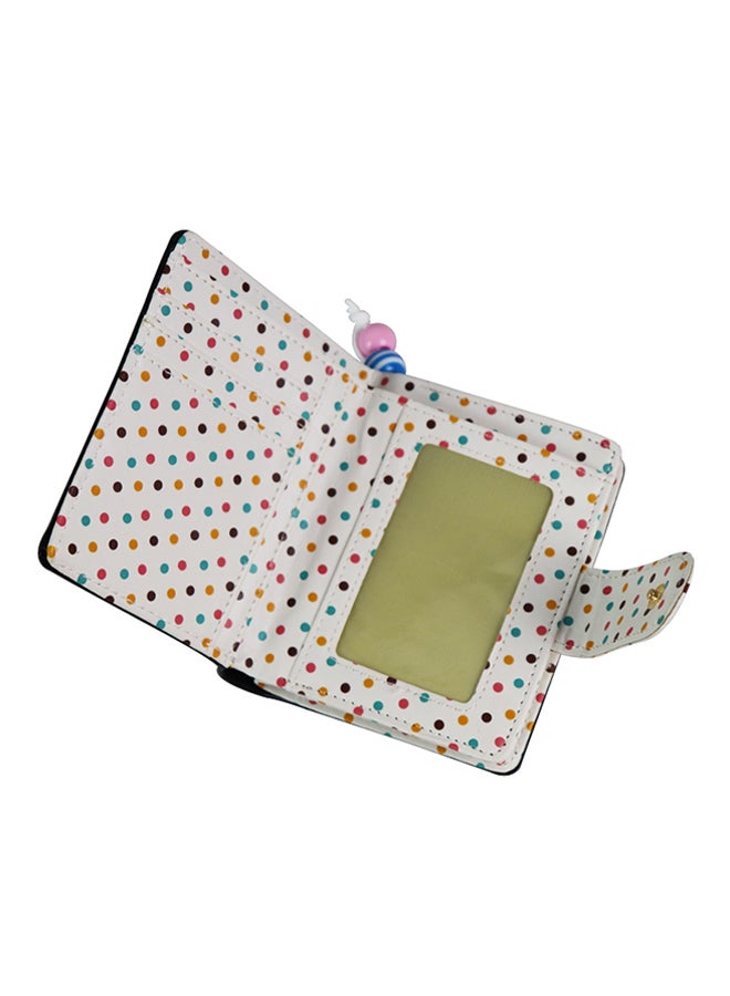 Somlloh - PU Leather Zip Closure Wallet Black - Image 1
