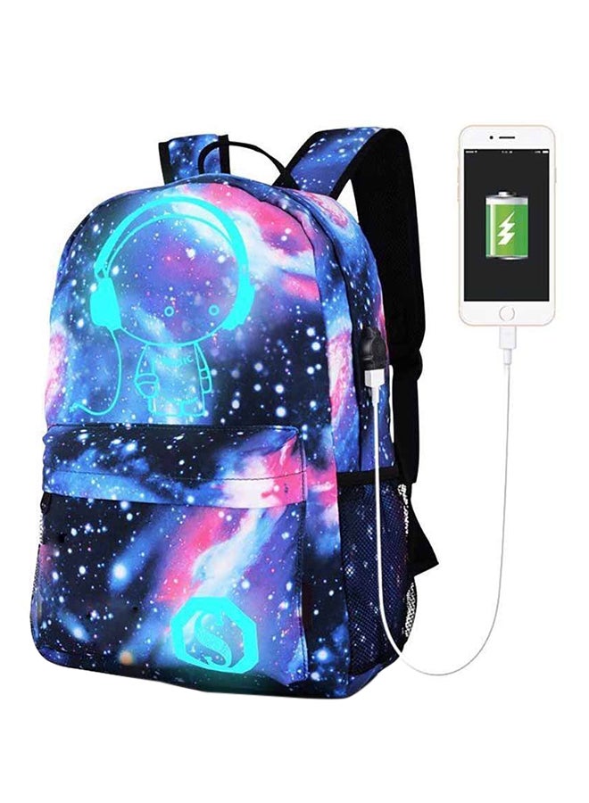 حقيبة ظهر مع شاحن USB متعدد الألوان - Image 1