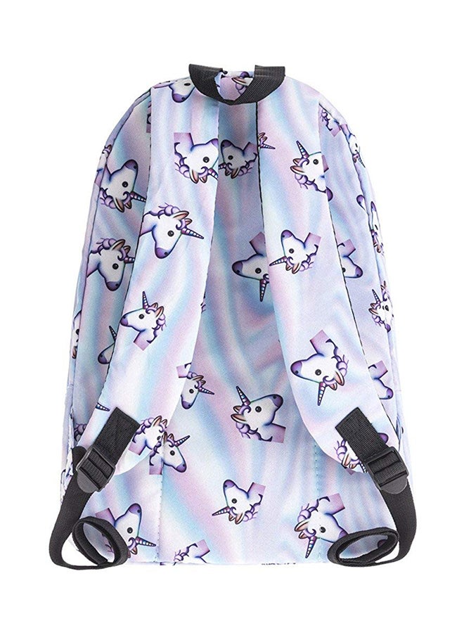 Generic - 3D Printed Zip Closure Backpack Multicolour - Image 1