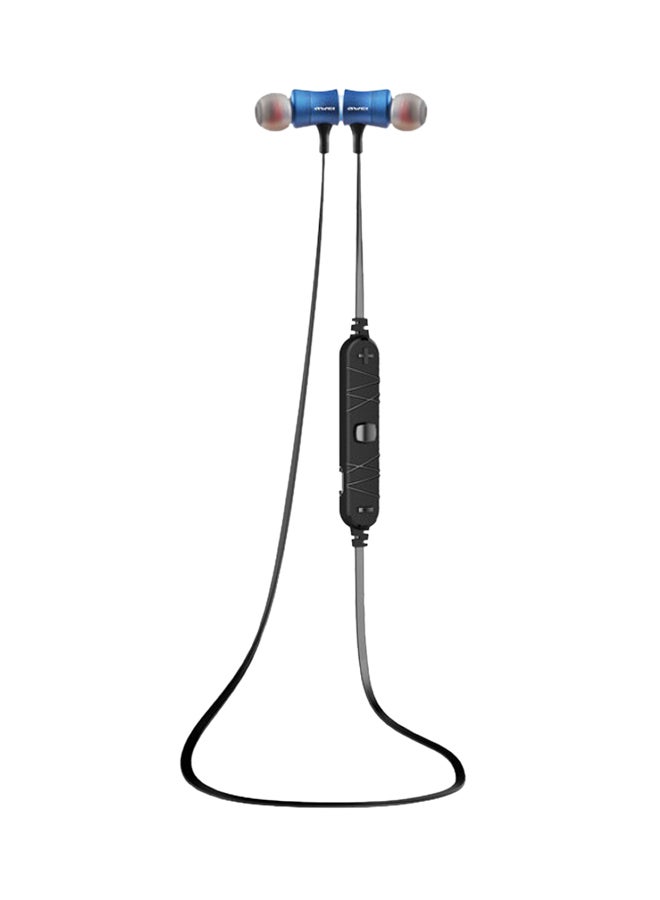 Awei In-Ear Fashion Bluetooth Earphones Black/Blue - Image 1