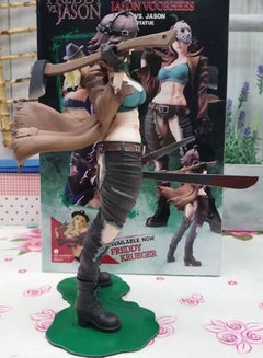 QiaoKai Voorhees Freddy Vs Jason Sishoujo Statue Action Figure 26cm  - Image 4