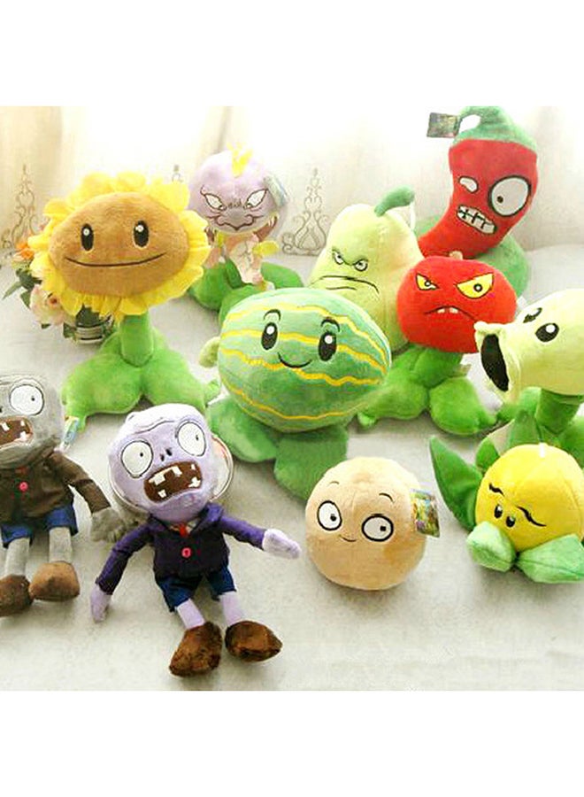 QiaoKai 20-Piece Plants Vs Zombies Plush Toy Set 30.48 x 12.7 x 45.72cm  - Image 2