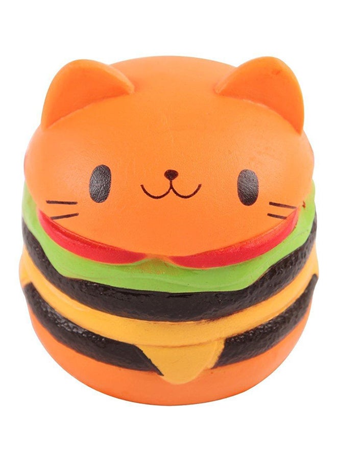 QiaoKai Squishies Cat Burger Toy  - Image 1