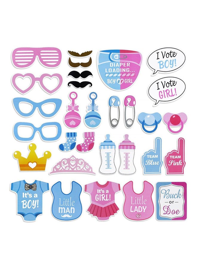 30-Piece Baby Shower Photo Booth Props - v1530188662/N15467524A_2