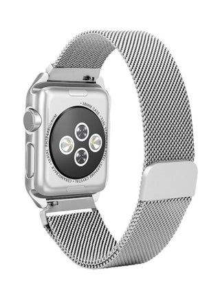 Replacement Band For Apple Watch Series 3/2/1 42mm Silver - v1530194084/N15451147A_1
