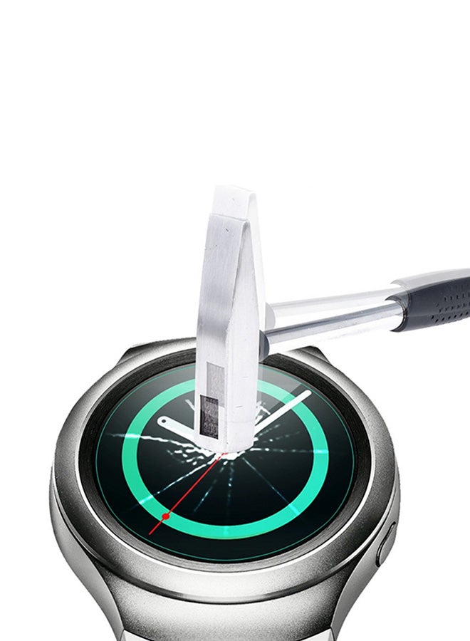 Generic - Tempered Glass Screen Protector For Samsung Gear S3 Transparent - Image 1