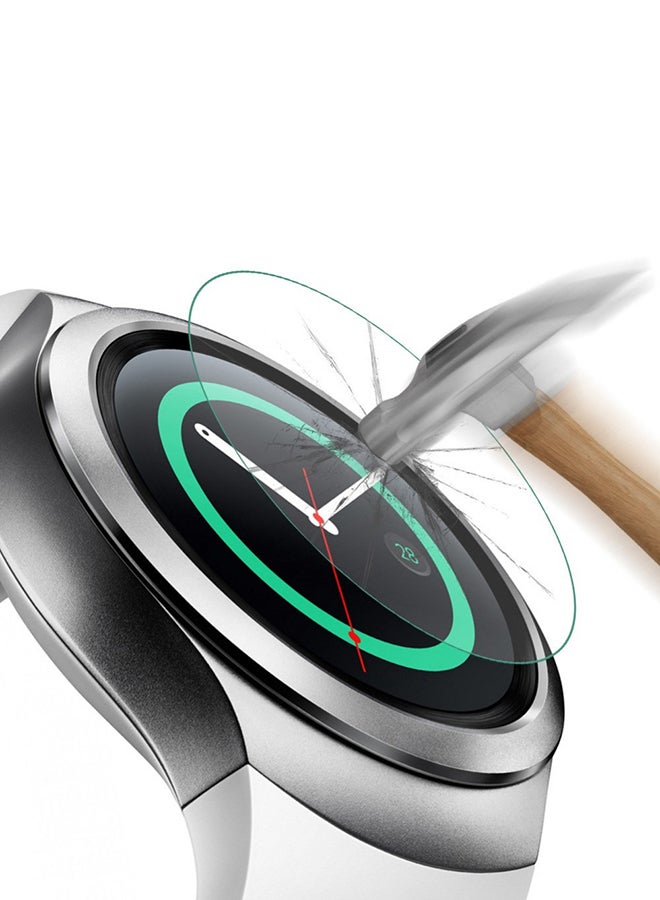 Generic - Tempered Glass Screen Protector For Samsung Gear S3 Transparent - Image 1