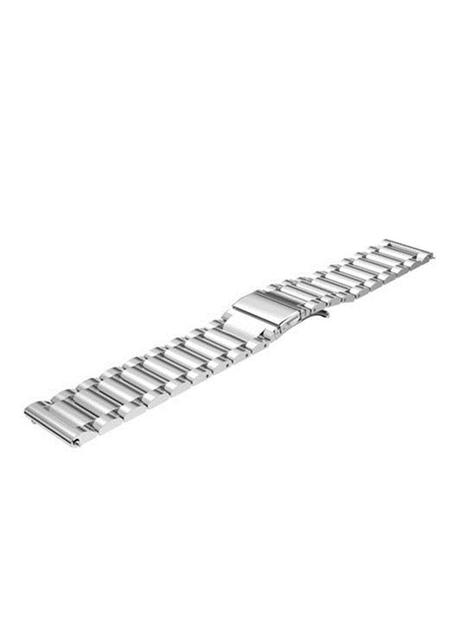 Replacement Band For Samsung Gear S3 Frontier/Classic Silver  - Image 1