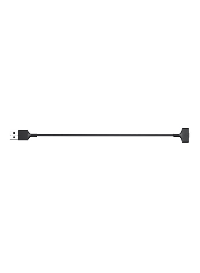 USB Charging Cable For Fitbit Ionic Black - Image 4