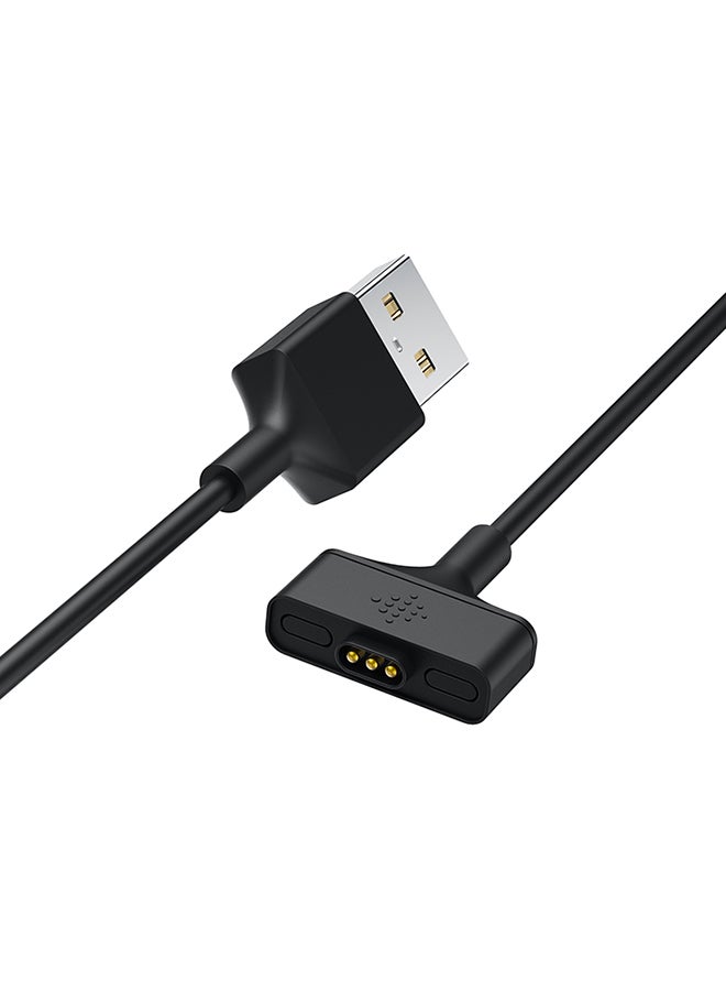 USB Charging Cable For Fitbit Ionic Black - Image 3