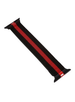 Replacement Band For Apple Watch Series 3/2/1 38mm Black/Red