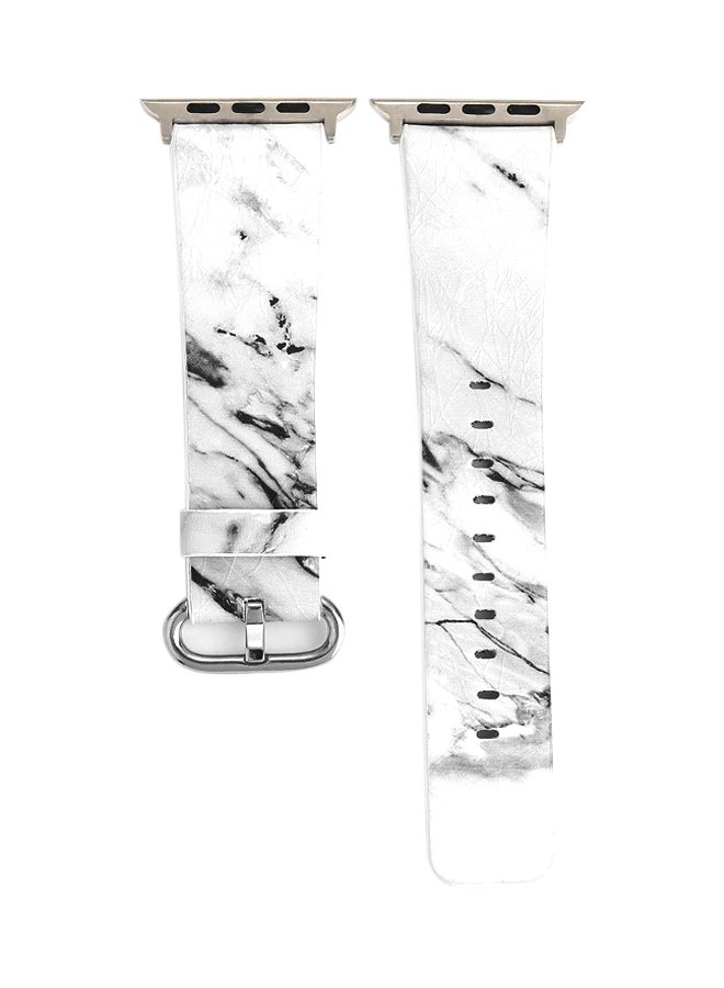 Generic - Replacement Band For Apple Watch Series 1/2/3 42mm White - Image 1