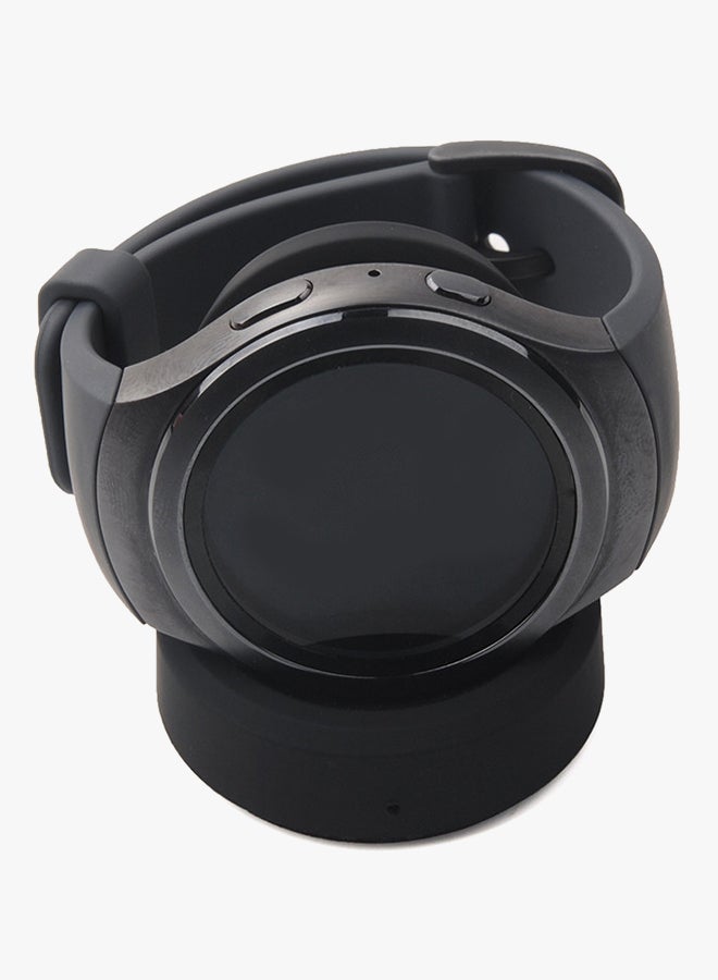 قاعدة شحن حمالة لسامسونج جالاكسي جير S3 كلاسيك / فرونتير أسود - Image 2