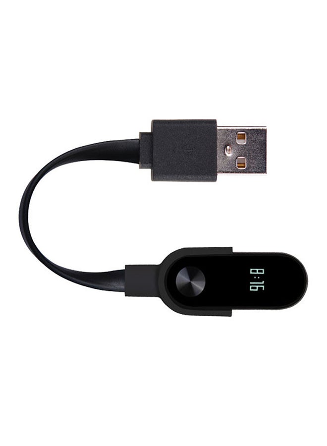 USB Charging Cable For Xiaomi Mi Band 2 Black  - Image 1
